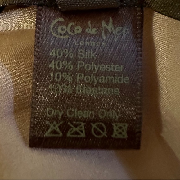 Coco de Mer Athena Cutout Embroidered Tulle and Satin Bodysuit - Picture 9 of 9